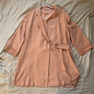 RIVA Pink Light Weight Blazer Size Small